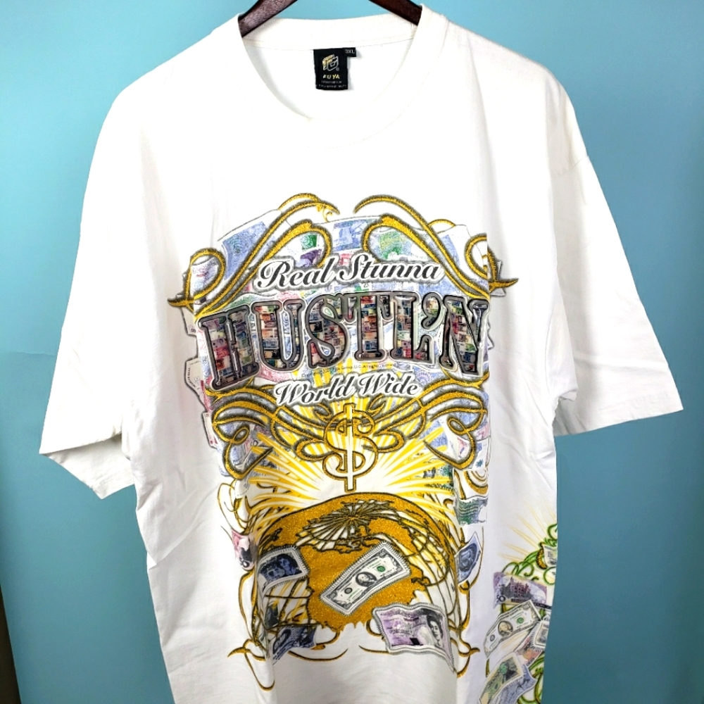 Men's Graphic Design Tee Shirt Size 3XL